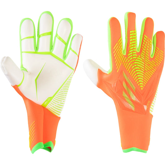 adidas Predator Edge GL Pro Goalkeeper Gloves - Solar Red/Solar Green